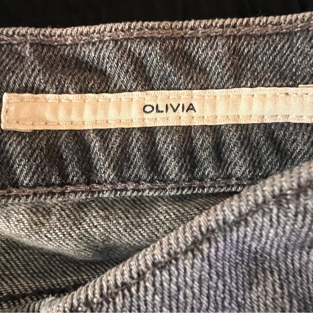 Citizens of Humanity Olivia High Rise crop Jeans in grey 31 excellent condition - Picture 14 of 16